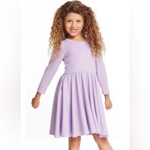 NWT chaser Puff Long Sleeve Girls Dragon Fly Dress with Twirl Skirt sz 6
